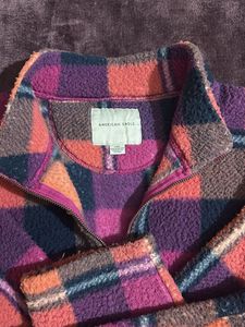 Colorful Plaid Pullover
