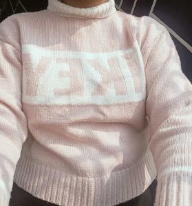 Cute Pink Knit Sweater