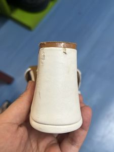 White Work Block Sandals