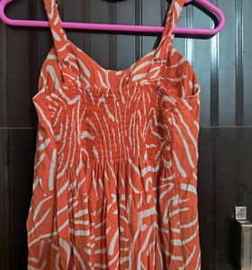 Cute Orange Sundress