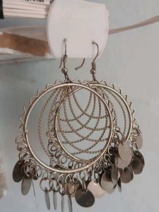 Dangle Hoop Earrings