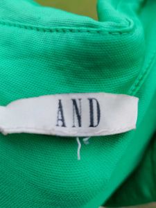 Green V-Neck Blouse/Shirt