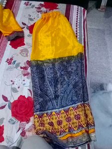 Anarkali Kurti And Plazo