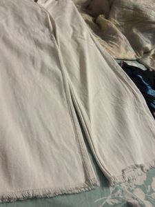 Two Jeans Combo( White And Black)