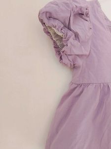 Lilac Puff Sleeve Top
