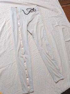 Light Blue Drawstring Pants