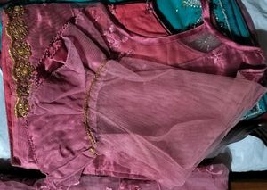 Party Wear Heavy 🩷 Net Saree