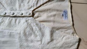 White Short Sleeve Blouse