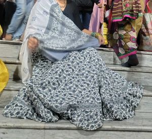 Elegant Floral Print Lehenga Choli