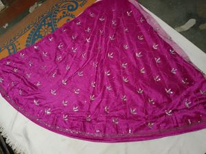 Unstitched Lahenga Choli And Dupatta Fabric