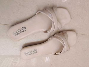 Elegant Off White Flats