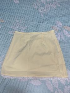 Light Yellow Halter Coord Set