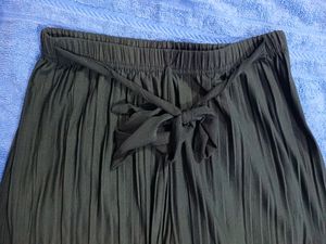 Pleated Pallazo with Pearls or Moti