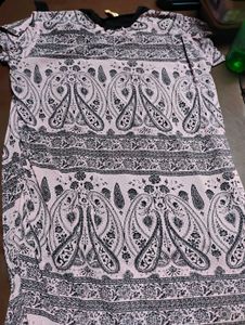 Paisley Print Dress