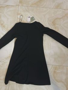 H&amp;M Black Mini Dress - Size S