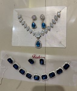 2 high quality diamond necklaces