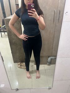 Black Washed Skinny Jeggings