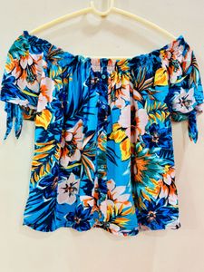 Floral Off-Shoulder Top