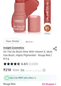 Insight Blush Stick , Shade -  ROUGE RED