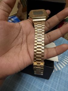 Casio Rose Gold Digital Watch