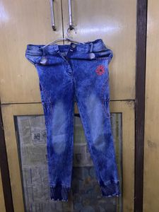 Blue And Black Combo Jean Like New …