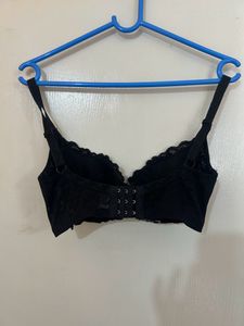 Padded Black Bra