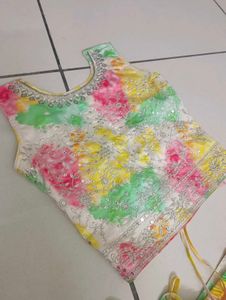 Crop Top/ Haldi/Wedding