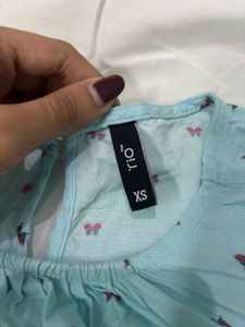 Butterfly Print Blouse