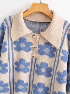 Floral pinteresty Knit Sweater