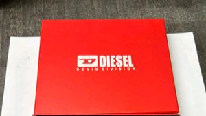 DIESEL LEATHER WALLET ( LIGHT BROWN )