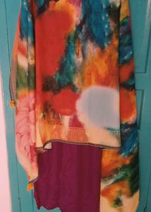 Magenta Kurta