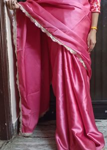 Like New Saree 3 In Pink ,Red ,Grey Colour