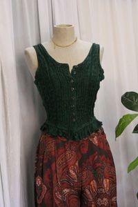 Embroidered Fitted Top
