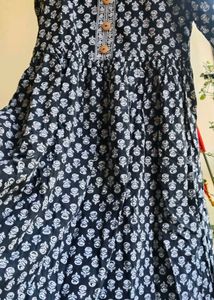 Floral Print Ethnic Kurta