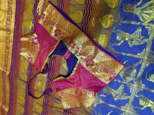 Kanjivaram Silk Saree With Blouse 🔥