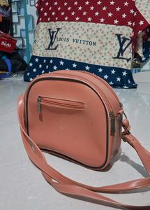 Peach Sling Bag
