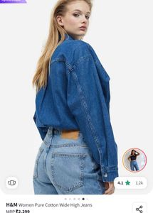 H&amp;M Perfect Jeans ❤️‍🔥High Waist Wide Leg