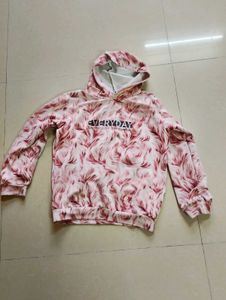 Patterned Hoodie