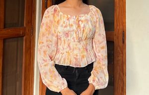 Floral Crop top