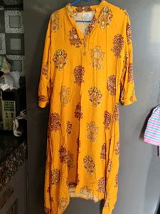Floral Print Kurta