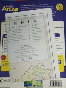 Oxford Student Atlas - for India with big map