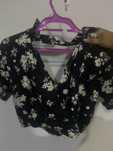 Floral Crop Top