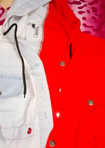 Two Colored Fashionable  Top