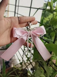 Ribbon Bow Bag Charm