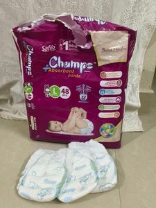 Champs Diapers  L Size