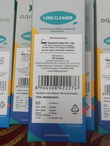 Aqualens Lens Cleaner