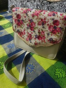 Floral Print Shoulder Bag Beutiful Look