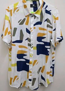 Here&Now - Abstract Print Short Sleeve Shirt
