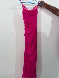Hot Pink Maxi Dress