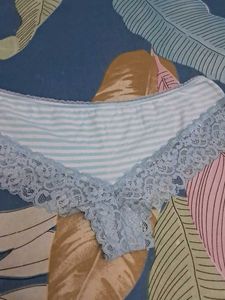 Lace Trim Panties - 5 Pack in imported fabric